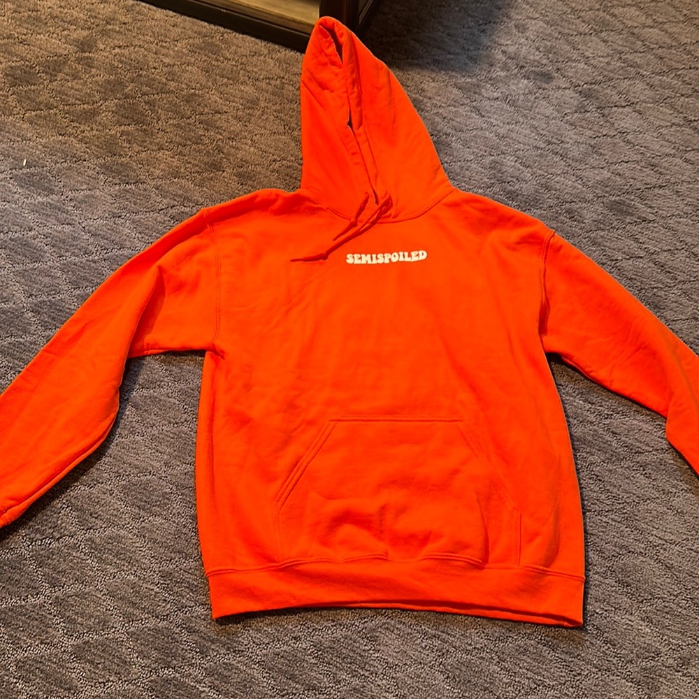 Semispolid hoodie new